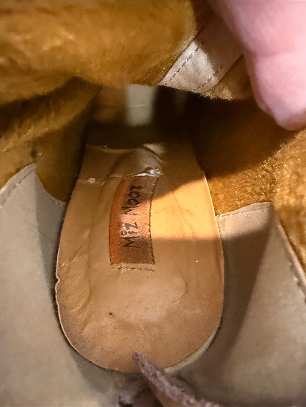 Miz Mooz Soren Tall Camel Buckle Leather Boots 9 - Picture 9 of 11